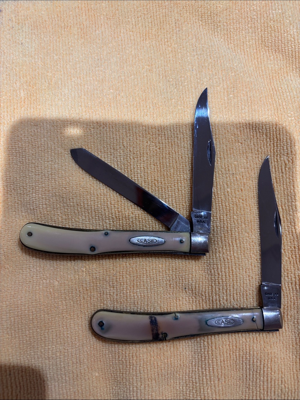Case XX USA No Dot 1965-1970 knife 32048SP & 31048 both knives 1 price
